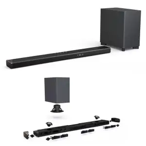 Звуковая панель Philips Fidelio B95 5.1.2, 410W, Spotify, DTS Play-Fi, Dolby Atmos, IMAX Enhanced, Wireless, B95/10 UA